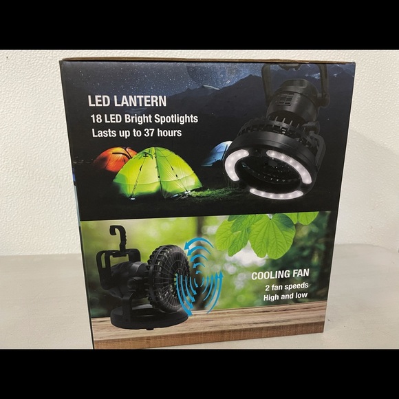 Brand New Itek Breeze 2-in-1 Camping Fan and Light - New In The Box - Picture 5 of 5